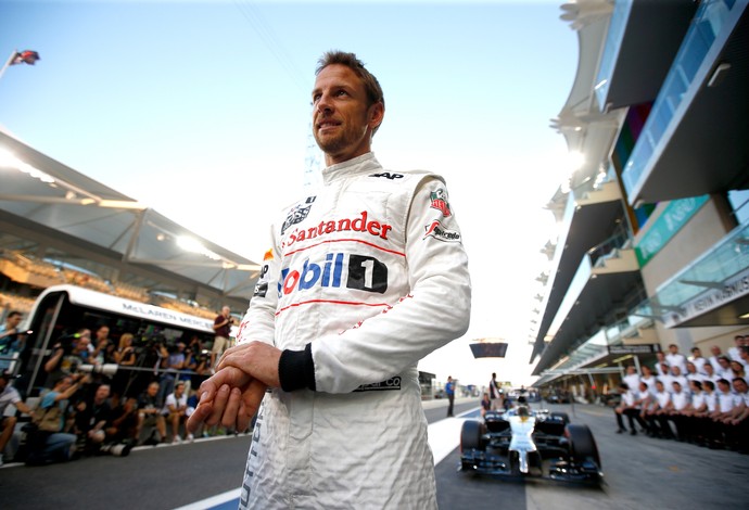 Jenson Button quer "curtir o momento" em Abu Dhabi, que pode ser o último GP de sua carreira (Foto: Getty Images)
