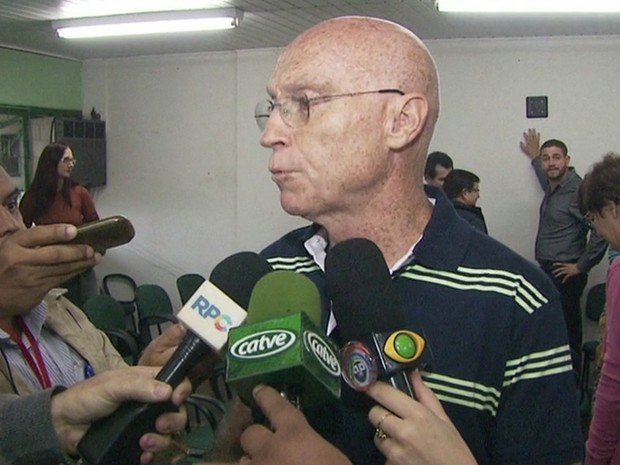 Ex-secretário de Obras de Foz do Iguaçu, Carlos Juliano Budel, é transferido para a Penitenciária Estadual 1 (PEF 1) (Foto: Reprodução / RPC)