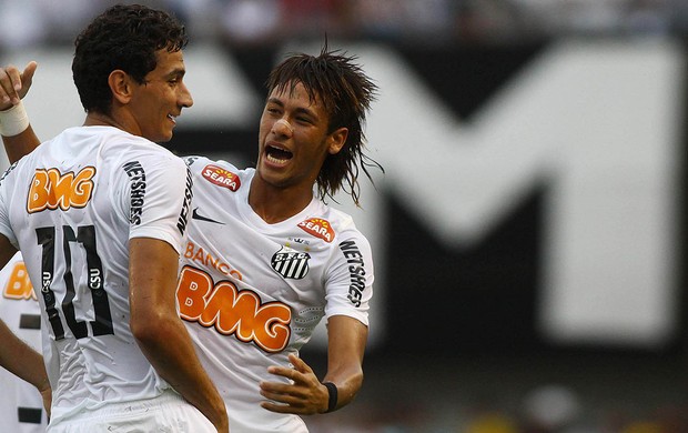 ganso neymar santos x catanduvense (Foto: MarcosBezerra/FuturaPress)