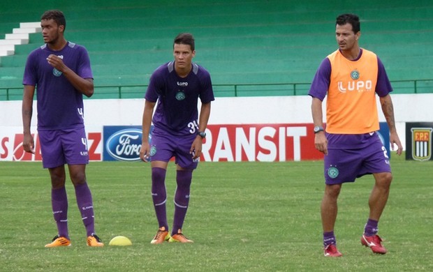 Thiago Gentil meia Guarani treino (Foto: Warley Menezes / Guarani FC)