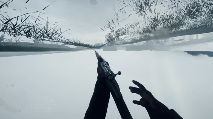 Atravessar o chão é um dos bugs mais antigos dos jogos 3D e às vezes acontece em Battlefield 1 também (Foto: Reprodução/YouTube)
