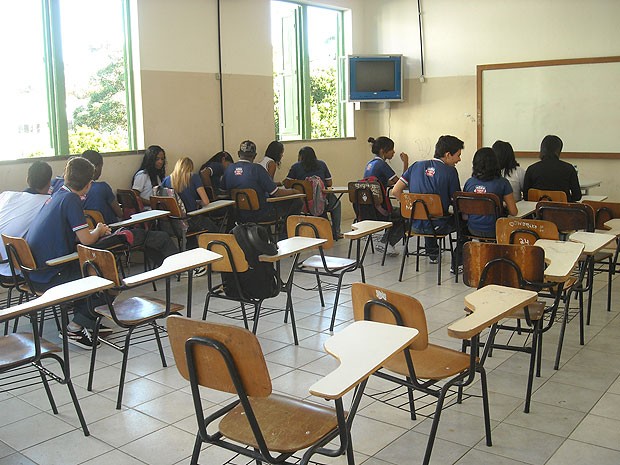 Escola (Foto: Lílian Marques/G1)