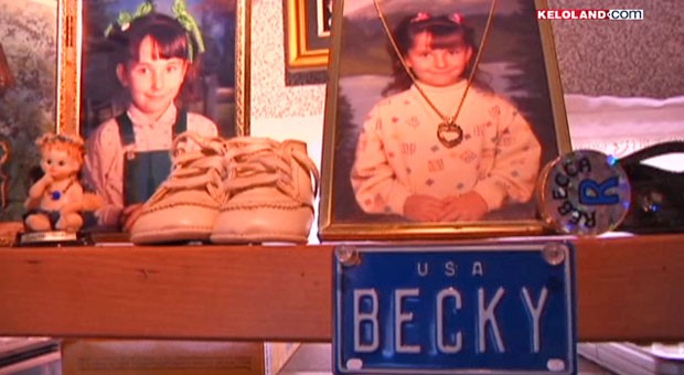 Becky foi assassinada quando tinha 9 anos, em 1990 (Foto: Reprodução)