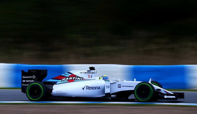 Felipe Massa - Williams - dia 3 - testes pré-temporada Jerez de la Frontera (Foto: Getty Images)
