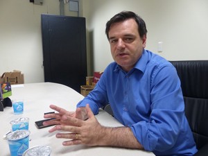 Roberto Nerlo - novo diretor financeiro da Chapecoense (Foto: Richard Souza)