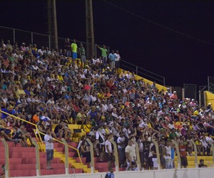 Torcida do Barretos no estádio Fortaleza (Foto: Divulgação/Barretos Esporte Clube)