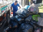 Lixo é furtado durante mutirão de limpeza contra a dengue em Itaúna