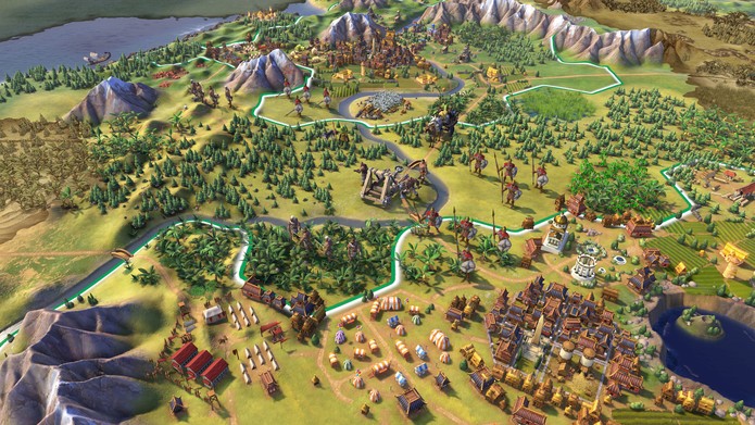 Civilization 6 foi uma das atrações da 2K na E3 (Foto: Divulgação/2K Games)