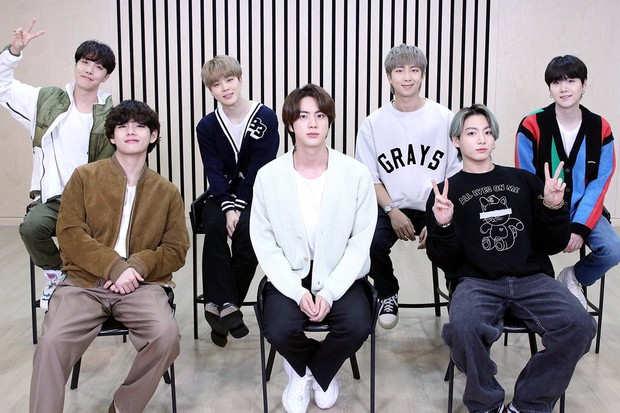 BTS (Foto: Reprodução/Twitter) BTS (Foto: Reprodução/Twitter)