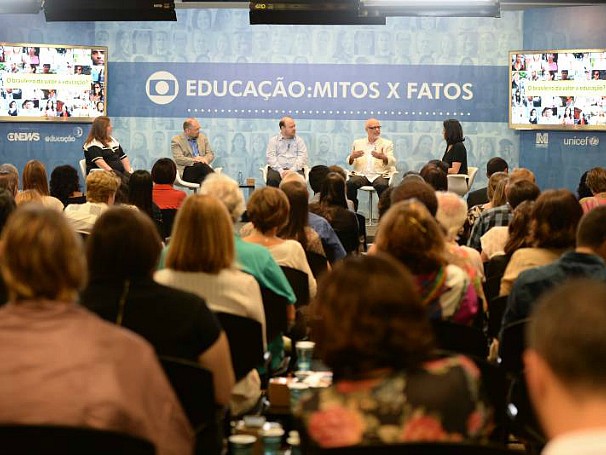 I Seminário Nacional Educação: Mitos e Fatos: globo educação (Foto: Divulgação)