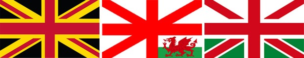 Bandeira País de Gales (Foto: Reprodução/GloboNews)