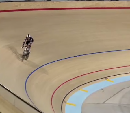 Velódromo em Toronto; Jogos Pan-Americanos (Foto: Reprodução SporTV) Velódromo em Toronto; Jogos Pan-Americanos (Foto: Reprodução SporTV)