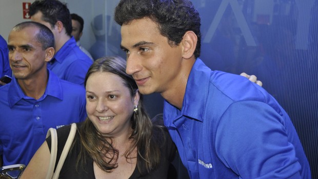 Paulo Henrique Ganso participa de evento, em Campinas (Foto: Marcello Carvalho)