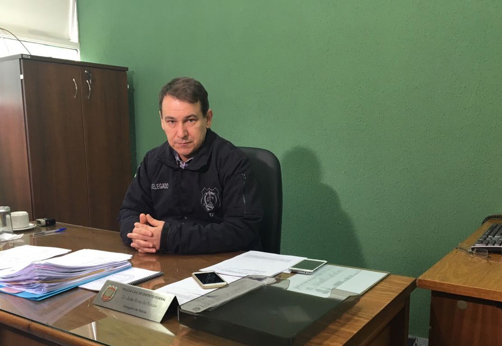 Delegado-chefe da 17ª, Joás de Souza, falou sobre prisão de estuprador (Foto: Marina Junqueira/G1)