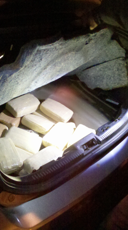 Motorista receberia R$ 1.500 para transportar a droga (Foto: Divulgação/Polícia Federal)