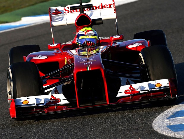 Felipe Massa Ferrari testes Jerez de la frontera (Foto: Agência Getty Images)