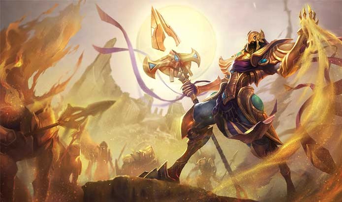 League of Legends: Azir é um guerreiro nato com poderes místicos (Foto: Divulgação/Riot Games) League of Legends: Azir é um guerreiro nato com poderes místicos (Foto: Divulgação/Riot Games)