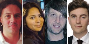 Veja perfis de vítimas na série de atentados terroristas em Paris (Reprodução/Facebook Guillaume B. Decherf; Reprodução/Facebook/Strate Ecole de Design; Reprodução/Twitter/LM Britt; eprodução/Linkedin/Valentin Ribet)