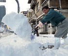 Tempestade de neve mata 3 no norte do Japão (Jiji Press/AFP)