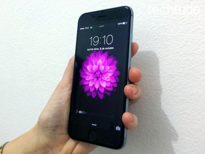 iPhone 6, nova versão do smartphone da Apple (Foto: Laura Malouf/TechTudo)