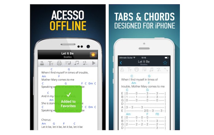 Ultimate Guitar Tabs é uma ferramenta para quem deseja aprender a tocar músicas com cifras e tablaturas (Foto: Divulgação/Ultimate Guitar Tabs) (Foto: Ultimate Guitar Tabs é uma ferramenta para quem deseja aprender a tocar músicas com cifras e tablaturas (Foto: Divulgação/Ultimate Guitar Tabs))