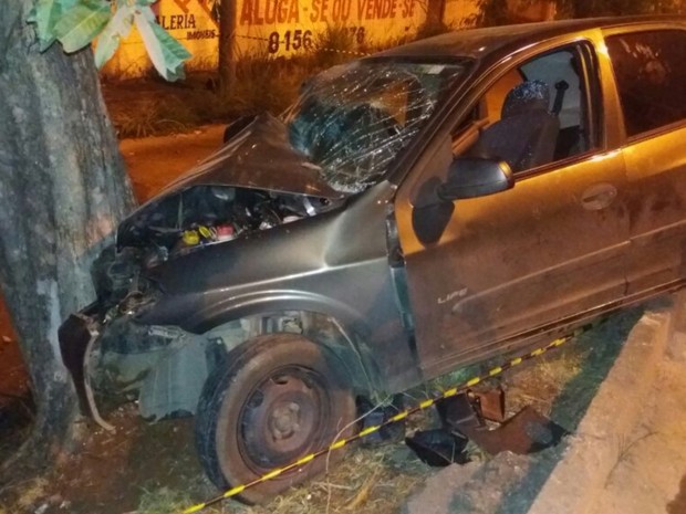 G1 Passageira Morre Após Carro Sair Da Pista E Bater Contra árvore Na