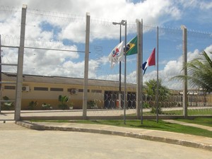 Presídio Feminino Santa Luzia, localizado no Complexo Penintenciário de Maceió (Foto: Lucas Leite/G1)