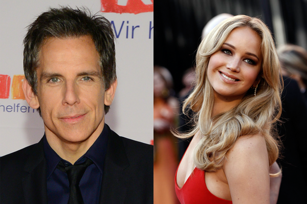 Ben Stiller e Jennifer Lawrence (Foto: Divulgação)