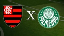 Flamengo x Palmeiras (Foto: Arte TV Liberal)