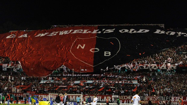 torcida, Newell's Old Boys x Atlético-MG (Foto: Reuters)