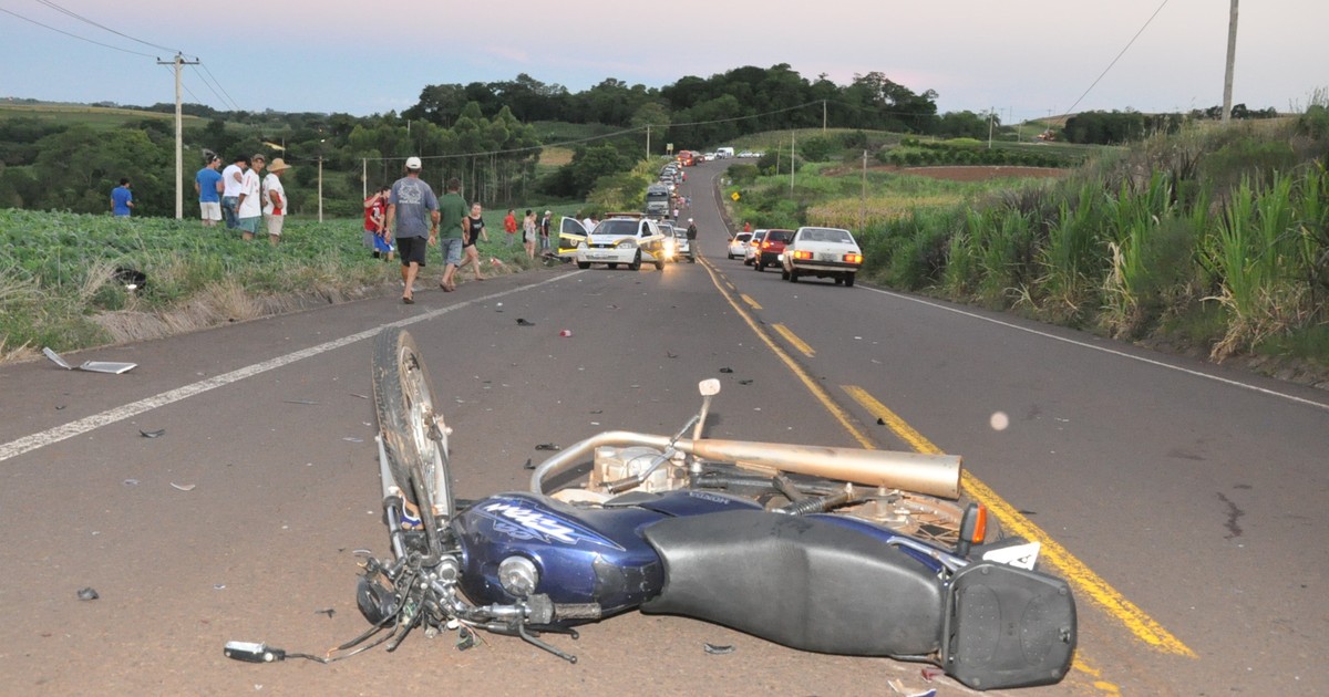 G1 Acidente entre motos deixa dois mortos em Tenente Portela, RS notícias em Rio Grande do Sul