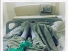 Luana Piovani posta foto em cama de hospital