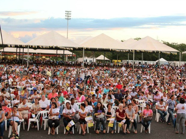 Arquidiocese de Cuiabá vai alugar tendas para ajudar a abrigar os fieis no Vinde e Vede de 2015. (Foto: Divulgação/Arquidiocese de Cuiabá)