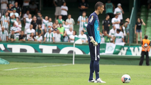 Vanderlei, goleiro do Coritiba, no Estádio Couto Pereira (Foto: Site oficial do Coritiba/Divulgação)