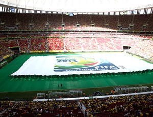 abertura Mané Garrincha estádio Copa (Foto: Jorge William / Ag. O Globo)