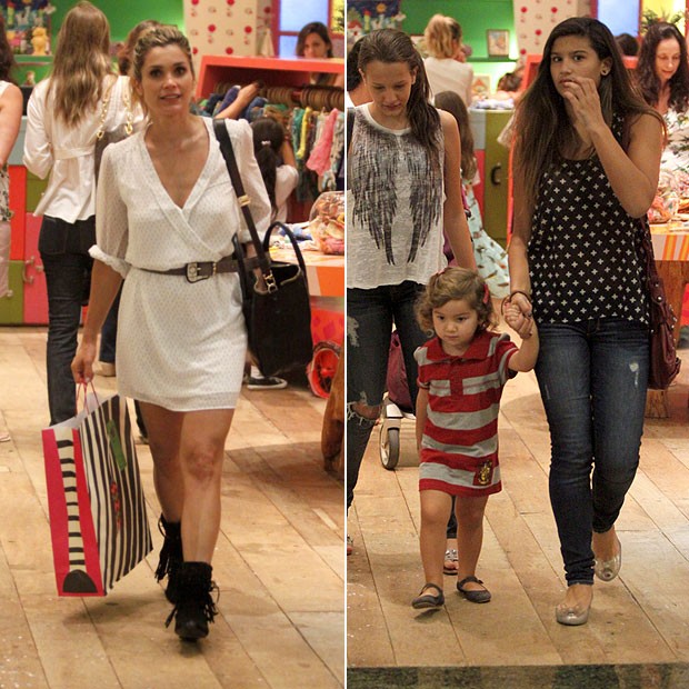 Flávia Alessandra e as filhas Giulia e Olívia (Foto: Marcus Pavão/AgNews) Flávia Alessandra e as filhas Giulia e Olívia (Foto: Marcus Pavão/AgNews)