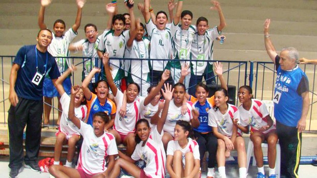 Handebol do Piauí vence a segunda nos Jogos Escolares da Juventude (Foto: Divulgação/Seduc)