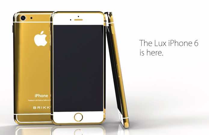 Loja Brikk começa pré-venda de iPhone 6 de ouro (Foto: Divulgação/Brikk)