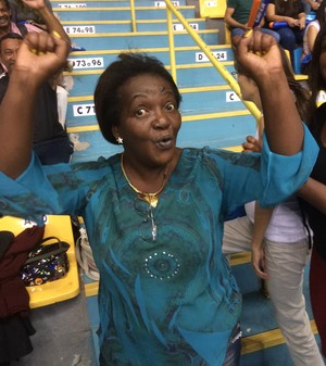 Magali mãe Angelo Assumpção ginástica Copa do Mundo SP (Foto: David Abramvezt)