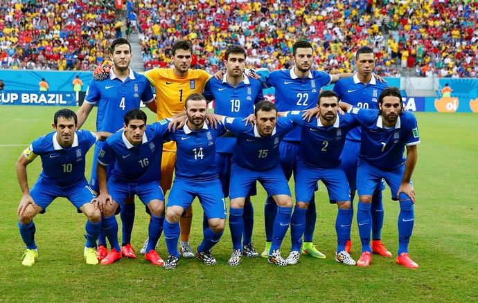 time da Grécia jogo Costa Rica (Foto: Reuters)