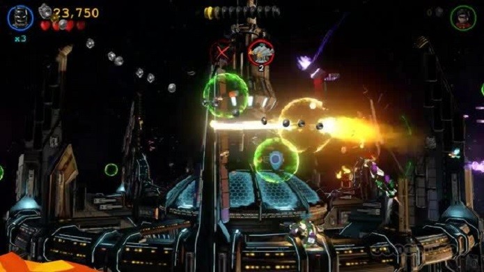 As fases em formato shooter poderiam ser melhores (Foto: Divulgação)