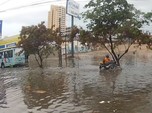 Manhã de chuva alaga ruas e avenidas de Fortaleza fotos em Ceará g1