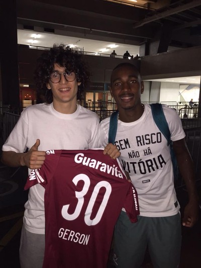 Tom e Gerson Fluminense (Foto: Divulgação) Tom e Gerson Fluminense (Foto: Divulgação)