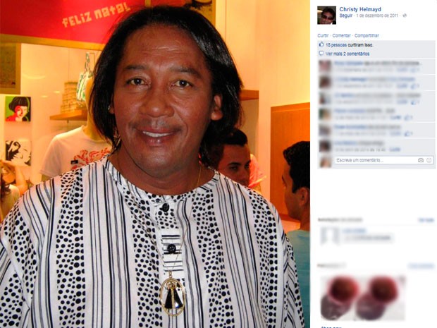 O produtor de eventos Cristian Antônio de Almeida, de 56 anos foi morto após ser esfaqueado na cidade de Feira de Santana (Foto: Reprodução/ Facebook)