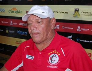 Freitas Nascimento, técnico do Campinense (Foto: Silas Batista / GloboEsporte.com)
