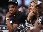 Jay-Z e Beyoncé se divertem em jogo da NBA, diz site