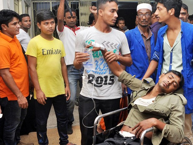 Duzentas pessoas ficam intoxicadas após vazamento em Bangladesh