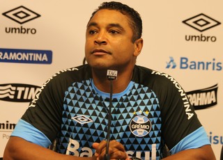 Roger Machado técnico Grêmio (Foto: Eduardo Moura/GloboEsporte.com)