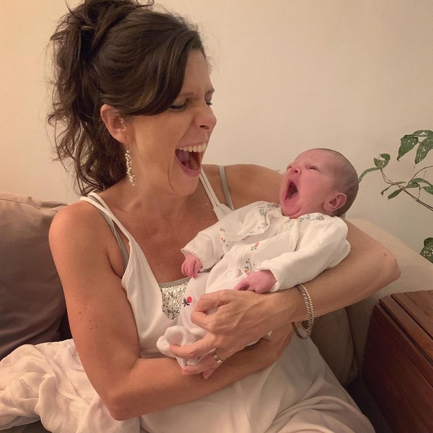 Georgiana Góes e a filha, Flor (Foto: Reprodução/Instagram) Georgiana Góes e a filha, Flor (Foto: Reprodução/Instagram)