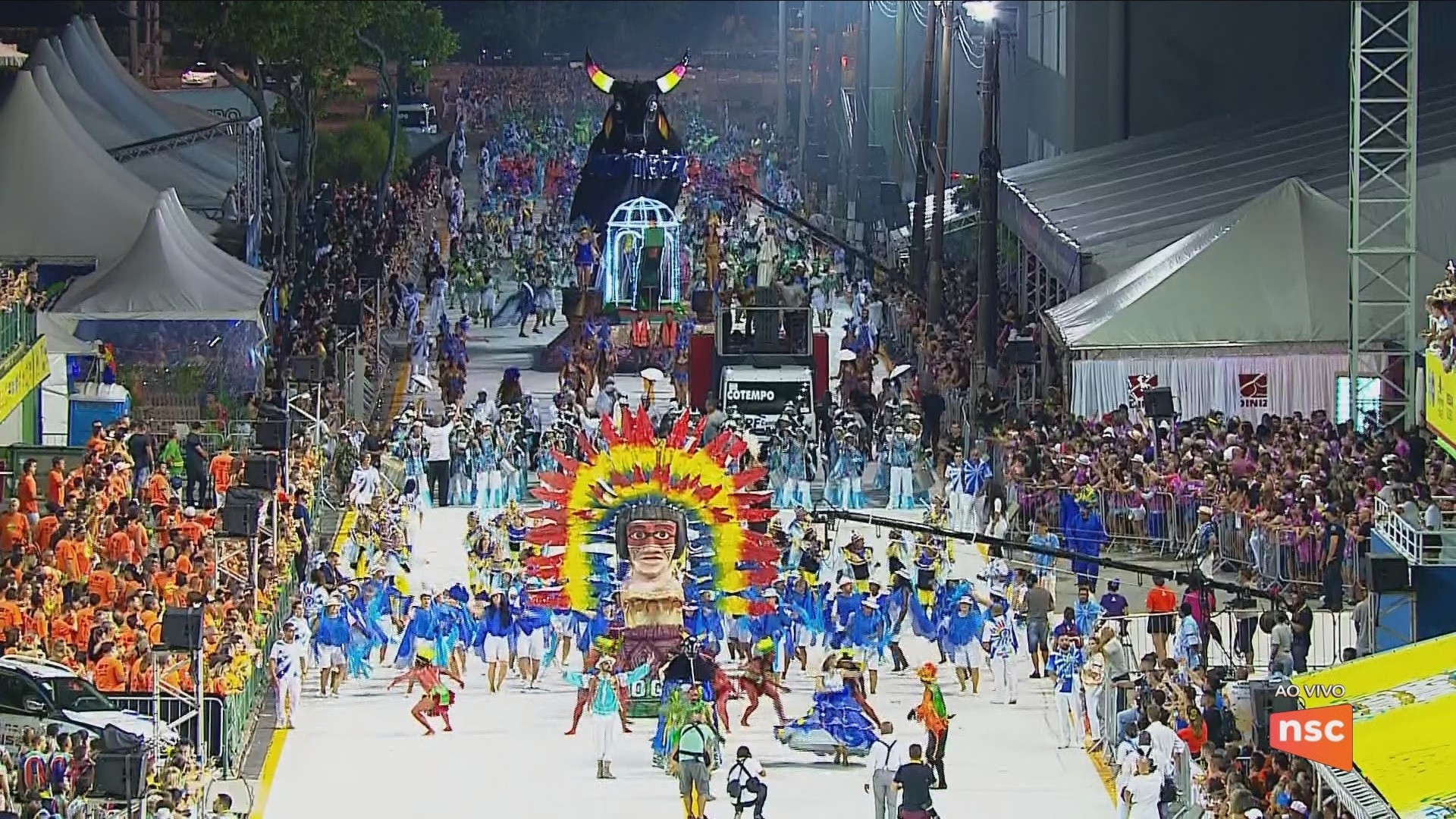 VÍDEOS Desfile das escolas de samba de Florianópolis Carnaval 2019 em Santa Catarina G1